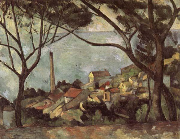 Paul Cezanne La Mer a l'Estaque